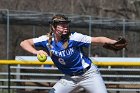 Softball vs JWU  Wheaton College Softball vs Johnson & Wales University. - Photo By: KEITH NORDSTROM : Wheaton, Softball, JWU